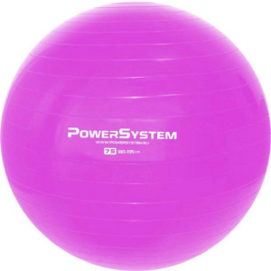 М'яч для фітнесу та гімнастики Power System PS-4013 Pro Gymball 75 см Pink (4013PI-0) в Полтаві