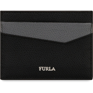 Візитниця шкіряна Furla Marte S Credit Card Case 976806 Чорна (800070041084) краща модель в Полтаві