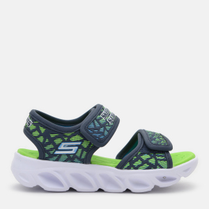 Сандалі дитячі світяться Skechers 402003L NVLM 30 Сині (195204104422) краща модель в Полтаві