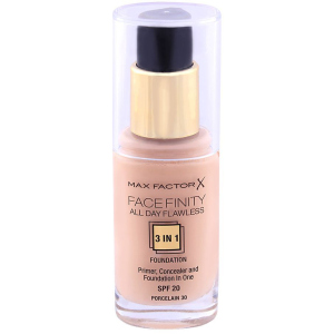 купити Тональний крем Max Factor Facefinity All day flawless 3in1 Foundation №30 Porcelain 30 мл (5410076971237/3614225851544)