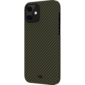 Панель Pitaka MagEZ Case Twill Apple iPhone 12 mini Black/Yellow (KI1205) в Полтаві