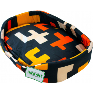 Лежак для собак і кішок Lucky pet №2 Макс 37x49x13 см Геометрія (4820224212111) рейтинг