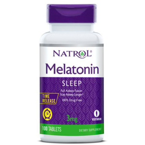 Вітаміни Natrol Melatonin 3 мг T/R 100 таблеток (047469004583) в Полтаві