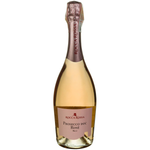 Вино ігристе Rocca Rossa Prosecco Rose Brut DOC 0.75 л 11% (8013651024655) краща модель в Полтаві