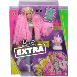 Лялька Barbie Екстра в рожевій пухнастій шубці (GRN28) (0887961908480) в Полтаві