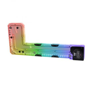 Резервуар для СВО ThermalTake Pacific Core P5 DP-D5 Plus acrylic+aluminum TT RGB (CL-W264-PL00SW-A) краща модель в Полтаві