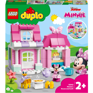 Конструктор LEGO DUPLO Disney Будинок та кафе Мінні 91 деталь (10942) ТОП в Полтаві