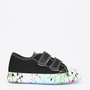 Кеди дитячі VUVU KIDS Black colorful 3202 13 31 Чорні (8380001320231) краща модель в Полтаві