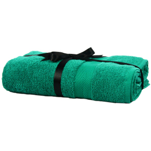 Махровий рушник IzziHome Euro Set 70х135 Dark Green (2200000549921) в Полтаві