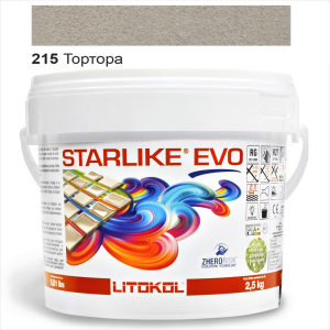 Епоксидна затирка Litokol Starlike EVO 215 Тортора 2,5 кг в Полтаві