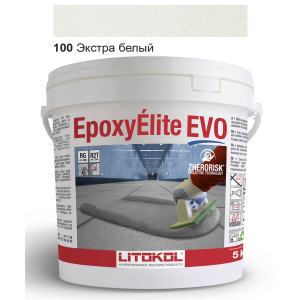 Эпоксидная затирка Epoxyelite EVO c.100 Экстра белая 5кг
