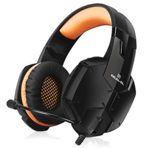 Наушники REAL-EL GDX-7700 SURROUND 7.1 black-orange лучшая модель в Полтаве