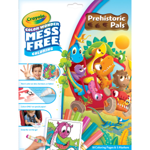 Розмальовка Crayola Color Wonder Динозаври (919068.018) (0071662027223) ТОП в Полтаві