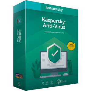 Kaspersky Anti-Virus 2020 первоначальная установка на 1 год для 1 ПК (DVD-Box, коробочная версия) в Полтаве