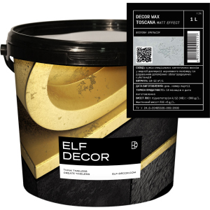 Декоративний віск Elf Decor Wax Toscana Matt 1 л (mbaWAXTos_1)