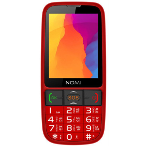 Мобільний телефон Nomi i281+ Dual Sim Red краща модель в Полтаві