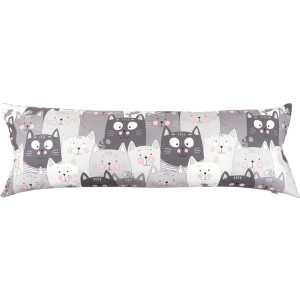 Подушка Руно Дакімакура Grey Cat 150x50 см (Р315.02_Grey Cat) ТОП в Полтаві