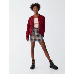 Бомбер Pull & Bear 5710/303/604-ACUK M Бордовый (DD3000002772247) лучшая модель в Полтаве