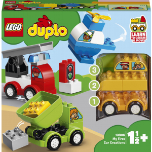 Конструктор LEGO DUPLO Мої перші машинки 34 деталі (10886) краща модель в Полтаві