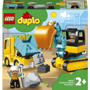 Конструктор LEGO DUPLO Town Вантажівка та гусеничний екскаватор 20 деталей (10931) в Полтаві