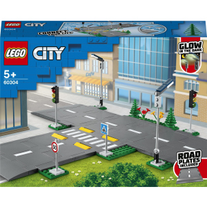 Конструктор LEGO City Town Дорожні плити 112 деталей (60304) краща модель в Полтаві