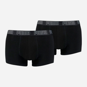 Труси-шорти Puma Basic Trunk 2P 93501501 L 2 шт Black (8720245037693) краща модель в Полтаві