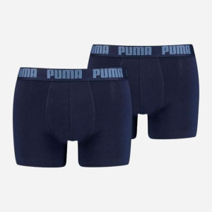 Труси-шорти Puma Basic Boxer 2P 90682333 2XL 2 шт Navy (8718824907994) ТОП в Полтаві