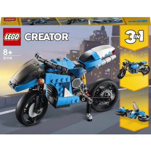 Конструктор LEGO Creator Супермотоцикл 236 деталей (31114)