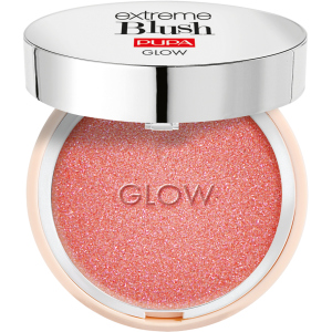 Компактні рум'яна з ефектом сяйва Pupa Extreme Blush Glow 100 Exotic Rose 4 г (8011607332410) краща модель в Полтаві