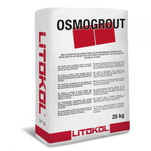 Гидроизоляция проникающая Litokol OSMOGROUT от отрицательного давления воды OSMG0025 25 кг рейтинг