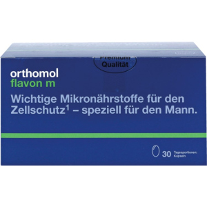 Вітаміни та мінерали Orthomol Flavon M (при лікуванні передміхурової залози чоловіків) капсули (890293) рейтинг