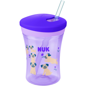 Поильник Nuk Evolution Action Cup 230 мл Фиолетовый (4008600365129)