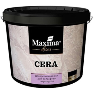 Декоративний віск Maxima для обробки рельєфних штукатурок "Cera" 3 л (4820024426800)