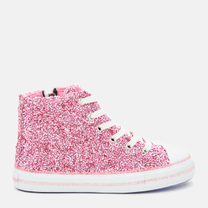 Кеди дитячі VUVU KIDS Pink glitter 3004 11 28 Рожеві з бісером (8380001300428) ТОП в Полтаві