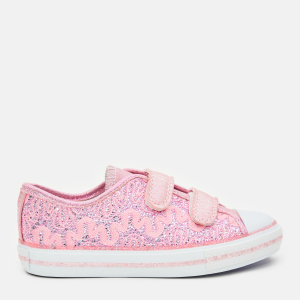 Кеди дитячі VUVU KIDS Cloth-Pink. lace. sequined 3735 10.5 27 Рожеві (8380001373527) краща модель в Полтаві