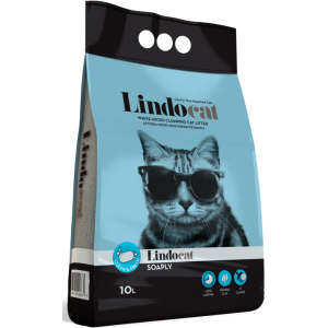 Наповнювач для котячого туалету Lindocat Soaply Бентонітовий комкуючий 8.5 кг (10 л) (8006455001083) ТОП в Полтаві