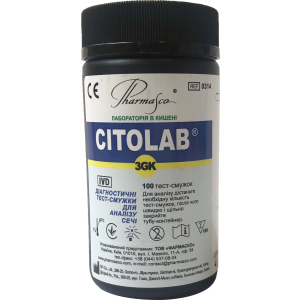 CITOLAB 3GK тест на ацетон (кетони), глюкозу та білок у сечі (4820058671214)