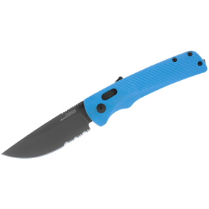 Нож SOG Flash AT Civic Cyan MK3/Partially Serrated 11-18-04-57 краща модель в Полтаві