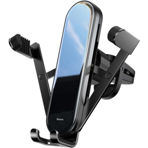 купити Автоутримувач для телефону Baseus Penguin gravity phone holder Срібний (SUYL-QE0S)