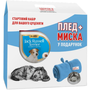 Сухий повнораційний корм Royal Canin Jack Russel Terrier Puppy для цуценят породи Джек Рассел тер'єр до 10 місяців 1.5 кг + плед та миска в подарунок (11_11105) ТОП в Полтаві