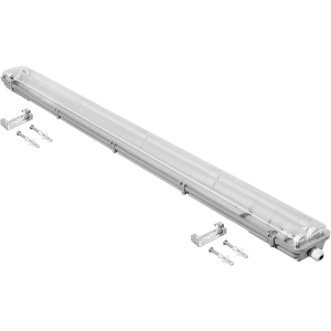 Линейный светильник DELUX PC7 LED SLIM IP65 G13 под LED лампы 2х1200 мм (90017901) ТОП в Полтаве