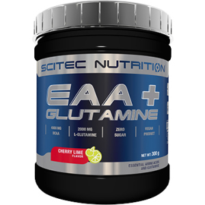 Амінокислоти Scitec Nutrition EAA+Glutamine 300 г Диня-кола (5999100016187) в Полтаві