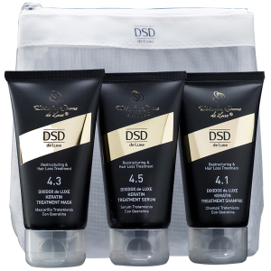 Тревел набор DSD de Luxe Travel Kit 4.3+4.1+4.5 включает комплекс средств для ежедневного ухода за волосами (8436551801230) в Полтаве