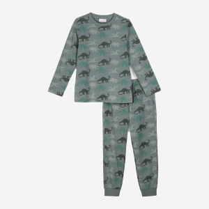 Піжама (лонгслів + штани) Coccodrillo Pyjamas ZC1448106PJS-027 104 см Сіра (5904705589172) краща модель в Полтаві