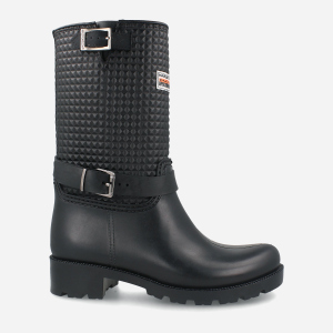 Резиновые сапоги Harley Davidson Rain Print High 101186-27 38 24.5 см Черные (2000012896422) лучшая модель в Полтаве