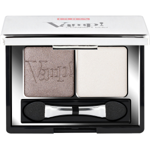 Тіні для повік Pupa Vamp! Compact Duo Eyeshadow №08 Cream Taupe 2.2 г (8011607238026) краща модель в Полтаві