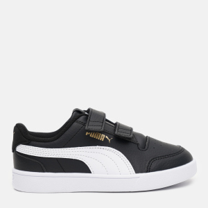 Кеди дитячі Puma Shuffle V PS 37568903 33 (1) Puma Black-Puma White-Puma Team Gold (4063697670273)