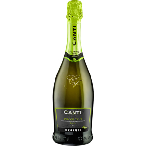 Вино ігристе Canti Prosecco Extra Dry Biologico біле екстра-сухе 0.75 л 11% (8005415057979) в Полтаві