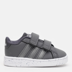 Кеды детские Adidas Grand Court I GZ7620 18 (2K) Grefiv/Ironmt/Ftwwht (4064047664607) лучшая модель в Полтаве