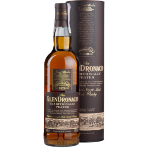Виски GlenDronach Peated 0.7 л 46% в тубусе (5060399689199) краща модель в Полтаві